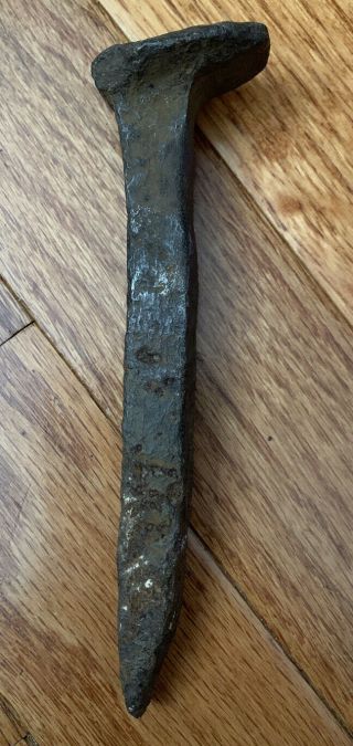 Old Vintage Railroad Spike Found From A Cleanout Of The Haunted Hoosac Tunnel