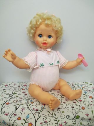 Awesome,  Vintage Baby Heather Doll By Mattel,  1987