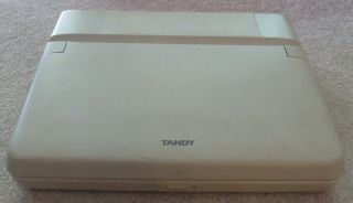 Vintage Tandy Fd - 1100 Laptop Computer 1991 -