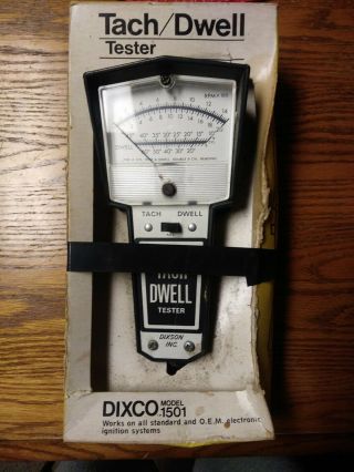 Vintage - Dixco Model 1501 Tach/dwell Tester