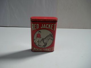 Vintage Red Jacket Tobacco Tin