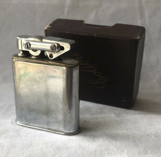 Vintage Colibri Sunbeam Petrol Pocket Lighter C1930s With Kw Mechanism & Box