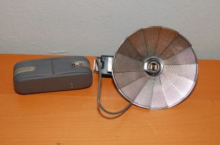 Canon Vintage Fan Flash Ag Made In Japan W/ Case