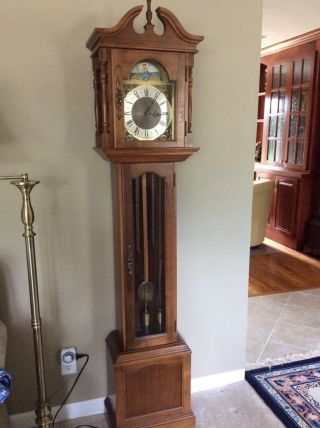 Vintage Emperor Grandfather Clock 73 " Tall