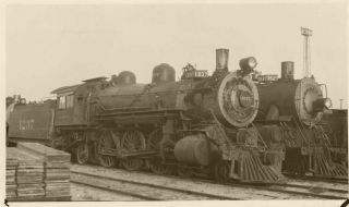 7cc722 Rp 1940/50s? At&sf Santa Fe Railroad Engine 1237 3523
