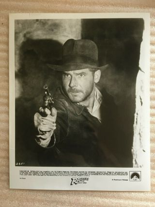 Harrison Ford 1981 Indiana Jones,  Vintage Press Headshot Photo