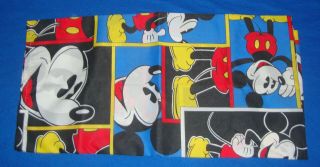 Vintage Mickey Mouse Shower Curtain Disney