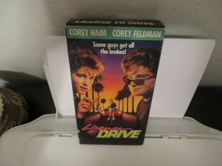 License To Drive: (vhs1988 Corey Haim Feldman) 80 