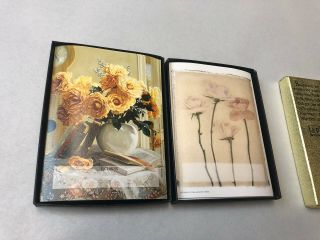 Vintage Antioch Publishing Company Bookplates - Floral Flower Artwork Ex Libris