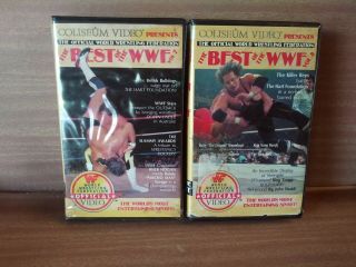 2 Vintage Vhs Tapes The Best Of Wwf Vol.  7 & 8