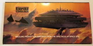 Vintage Star Wars The Empire Strikes Back Portfolio 1980 By Ralph Mcquarrie