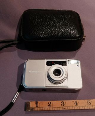Vintage Fujifilm Dl Mini Zoom " Tiara " 35mm Pocket Film Camera - Ok