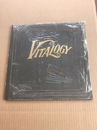 Pearl Jam Vitalogy Vinyl Vintage 1994 W/ Plastic Seal And Sticker Lp Album