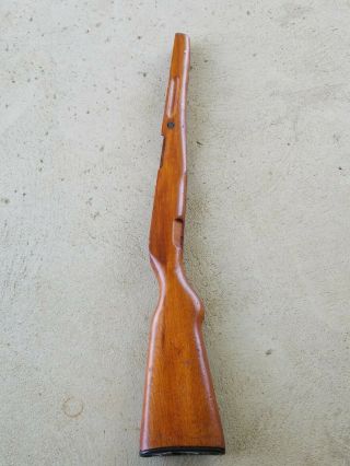 Vintage Chinese Sks Military Rifle Stock Numbered Shape