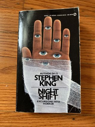 Night Shift By Stephen King Paperback Vintage First Signet Printing Feb 1979