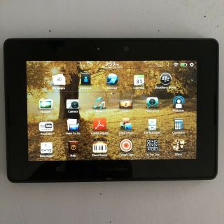 Vintage Blackberry Playbook Rd121ww 64gb Older Tablet With Usb Cord -