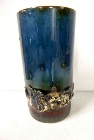 Vintage Gunda Australian Pottery Vase Mid Century Studio Art