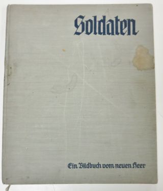 Vintage Pre Ww2 German Army Photo Book Soldaten Bildbuch Vom Neuen Heer