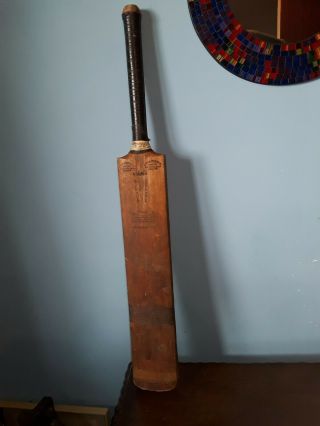 Vintage Cricket Bat By Gunn And Moore 