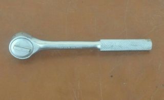 Vintage Thorsen 3/8 " Drive Socket Ratchet Wrench 77jc Made In Usa
