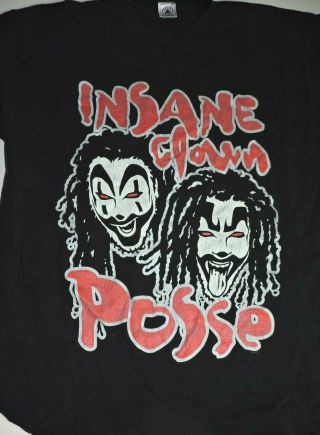 Insane Clown Posse T Shirt Xl 1998 Vintage Juggalo Black