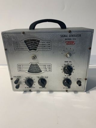 Eico Vintage Collectible Signal Generator Model 324