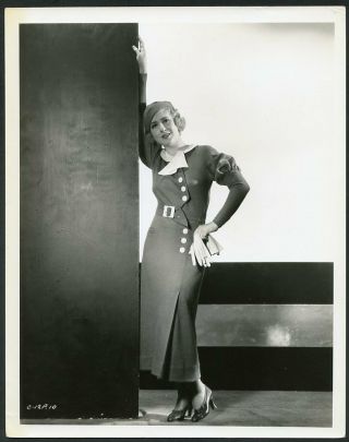 Mae Clarke In Stylish Portrait Vintage 1930s Photo By Will Walling Jr.