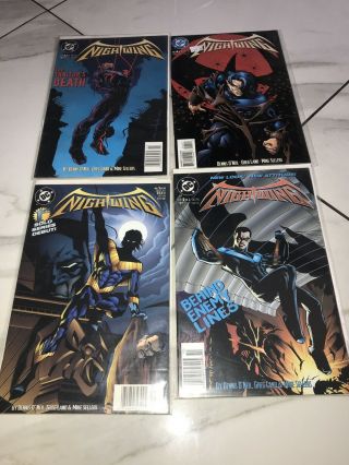 Vtg Nightwing (1995) 1 2 3 4 Complete Limited Series Dc Comics In Plastic Sleeve