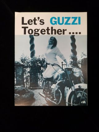 1970 Moto Guzzi V750 750cc Brochure Ambassador V50 Sport