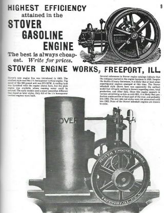 1981 POWER IN THE PAST Vol.  3 - Stover Mfg.  & Engine Co Freeport IL MAGZINE 3