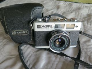 Vintage Yashica Electro 35 Fc Rangefinder 35mm Film Camera