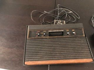Vintage Atari 2600 Supersystem Console/ 2 Controllers/14 Games