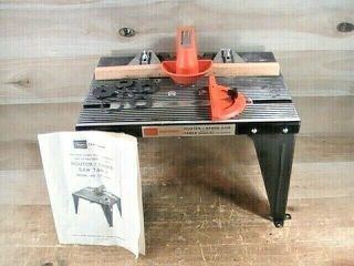 Vintage Craftsman 925444 18 " X 13 " X 11 " Router / Sabre Saw Table