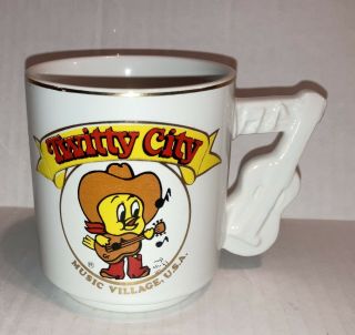 Vintage Twitty City Music Village Usa Coffee Mug