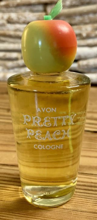 Avon Pretty Peach Cologne 2oz.  Vintage Full