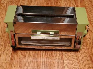 Vintage Proctor Silex Oven Toaster Broiler Green