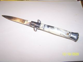 Vintage Italian Style Stiletto Pocket Knife - Not Switchblade