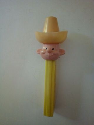 Vintage Pez Mexican With Hat No Feet