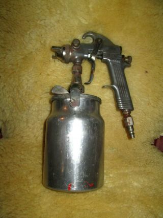 Vintage Old School Autobody Automotive Air Tools Spray Paint Gun Binks Model 29