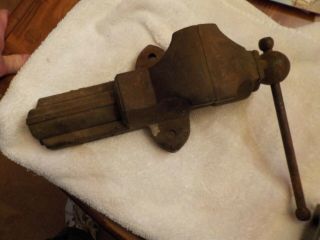 Vintage Made In Usa No.  31 Table Mount Vise