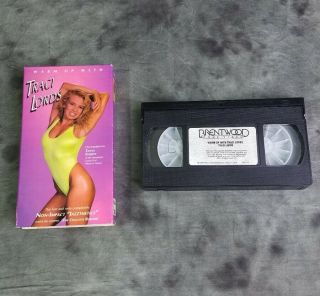 1988 Vintage Warm Up With Traci Lords Vhs Tape Exercise Video Jazzthetics