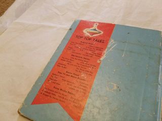Vintage 1950 Dr.  Goat Whitman Book Top Top Tales by Georgiana Clement Children ' s 3