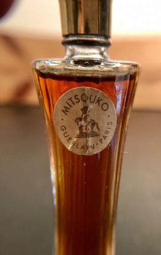 Vintage Guerlain Mitsouko Parfum Extrait Mini Bottle 80