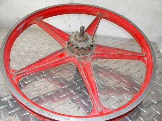 Vintage Old School Bmx 5 Spoke Mag Lester Wheel Rim Webco Mongoose Hutch