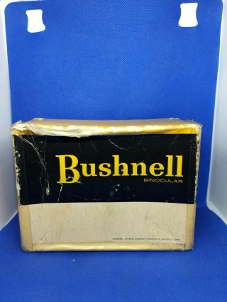 Vintage Bushnell Custom Compact Binoculars 7x26 CF w/ Case & Box • Model 10 - 7261 3