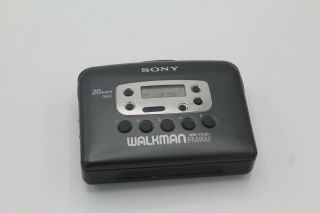 Vintage Sony Walkman WM - FX - 221 Digital Tuning FM/AM Stereo Cassette Player 3