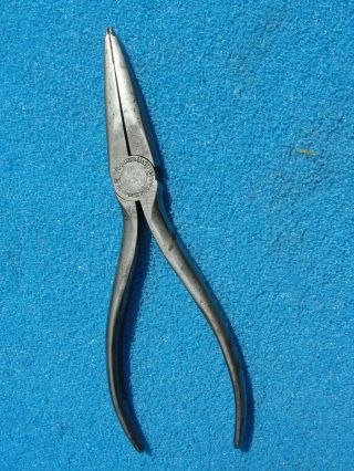 Vintage Snap On No 96 Needle Nose Pliers With Vacuum Grip
