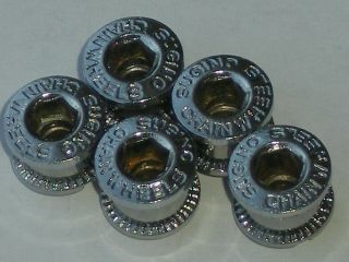 Old School Vintage Bmx Sugino Chain Ring Bolts For Hutch Pk Dg Redline Mongoose