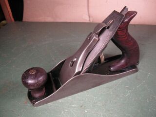 Old Vintage Stanley Woodworking Tools No.  4 Smooth Plane Early Type Solid