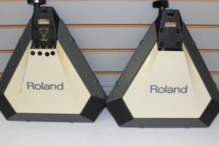 Vintage Roland Pd - 31 And Pd - 21 Electronic Drum Triggers — 1980 